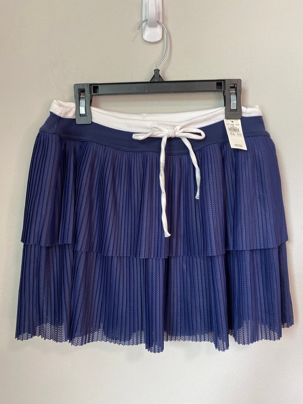 OFFLINE by Aerie Blue Pleated Tiered Tennis Skort Size Medium NWT